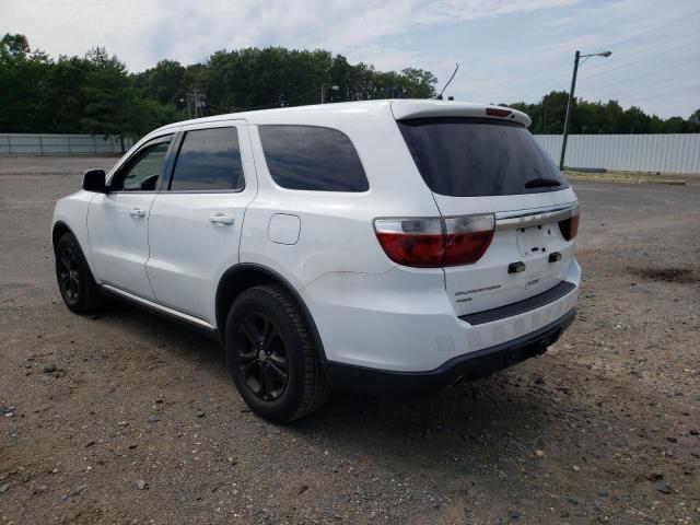 1C4SDJFT8DC670971 - 2013 DODGE DURANGO SSV WHITE photo 2