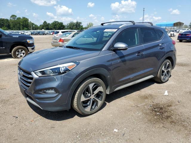 KM8J33AL2JU748440 - 2018 HYUNDAI TUCSON SPORT GRAY photo 1