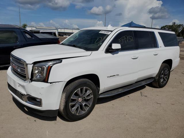 1GKS2GKC6LR252438 - 2020 GMC YUKON XL K1500 SLT WHITE photo 1