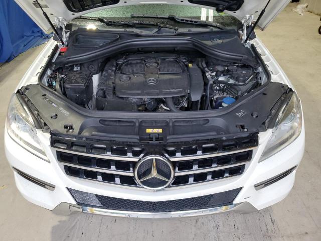 4JGDA5HB5CA022569 - 2012 MERCEDES-BENZ ML 350 4MATIC WHITE photo 12