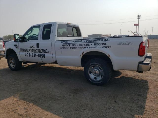 1FTSX21588EA96503 - 2008 FORD F250 SUPER DUTY WHITE photo 2