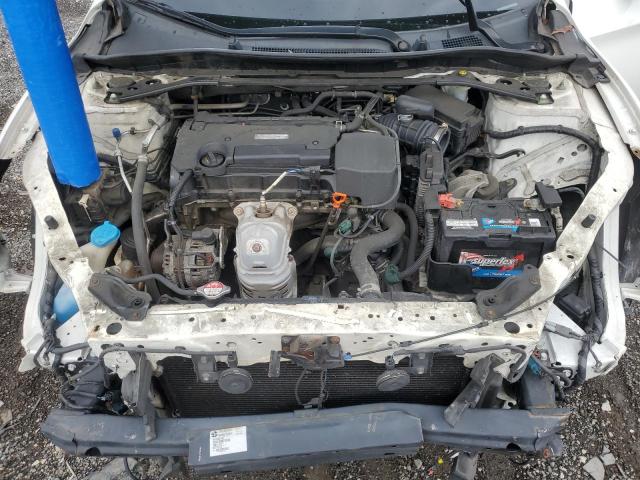 1HGCR2F74HA110849 - 2017 HONDA ACCORD EX WHITE photo 11