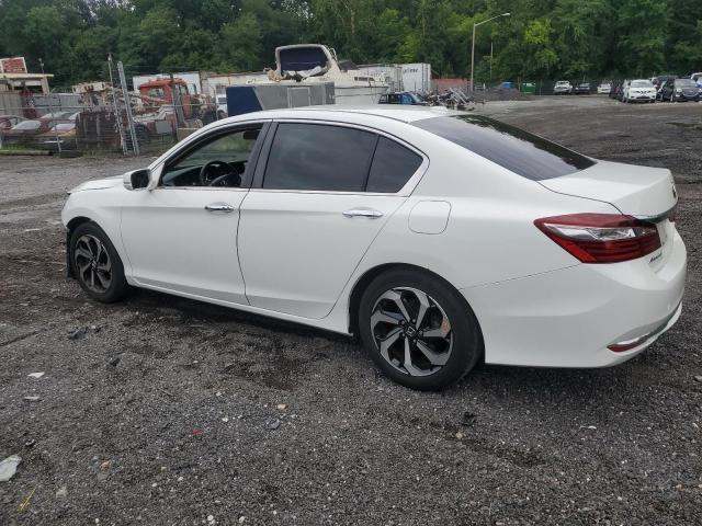 1HGCR2F74HA110849 - 2017 HONDA ACCORD EX WHITE photo 2