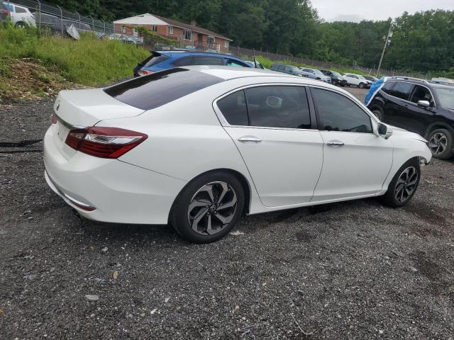 1HGCR2F74HA110849 - 2017 HONDA ACCORD EX WHITE photo 3