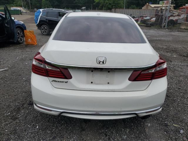 1HGCR2F74HA110849 - 2017 HONDA ACCORD EX WHITE photo 6