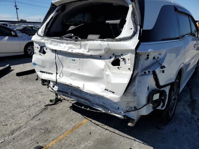 5FNRL6H99NB015786 - 2022 HONDA ODYSSEY ELITE Սպիտակ լուսանկար 9