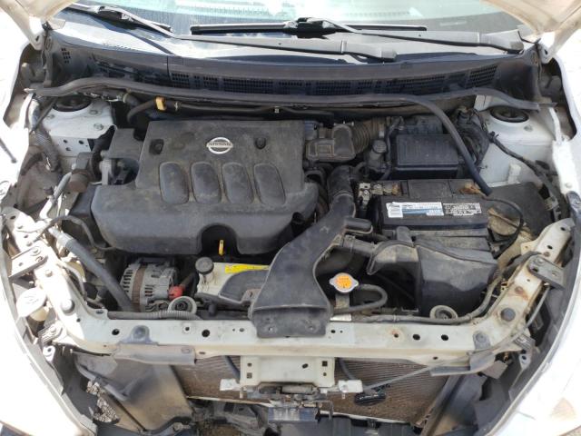 3N1BC1AP6AL418779 - 2010 NISSAN VERSA S WHITE photo 11