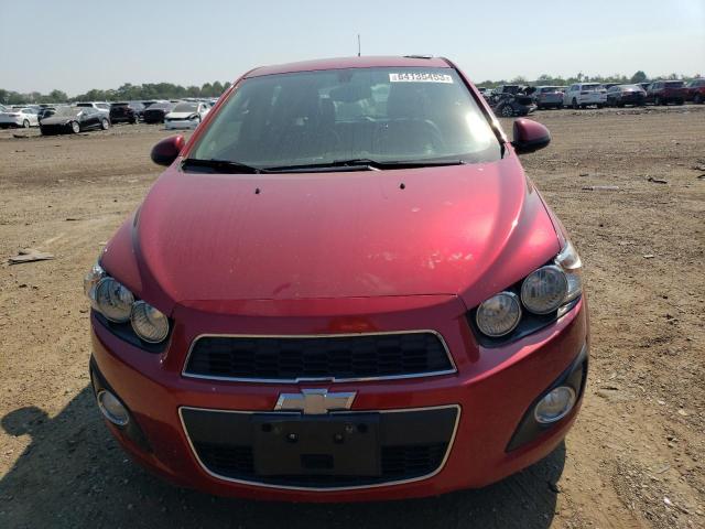 1G1JE6SB9E4201296 - 2014 CHEVROLET SONIC LTZ RED photo 5