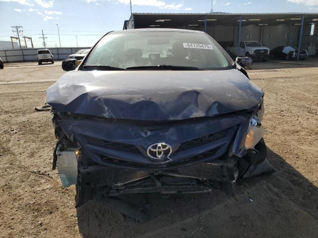 2T1BU4EE7BC734944 - 2011 TOYOTA COROLLA BASE BLUE photo 5