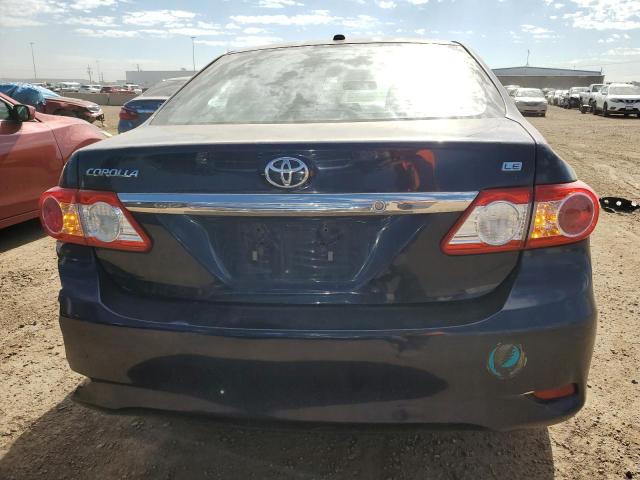 2T1BU4EE7BC734944 - 2011 TOYOTA COROLLA BASE BLUE photo 6