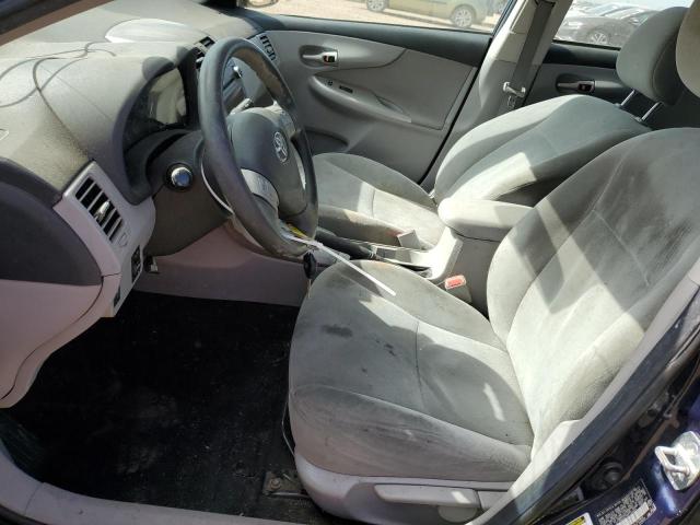 2T1BU4EE7BC734944 - 2011 TOYOTA COROLLA BASE BLUE photo 7