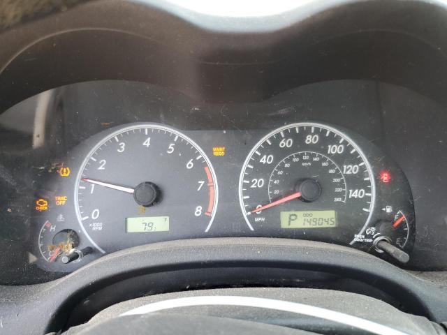 2T1BU4EE7BC734944 - 2011 TOYOTA COROLLA BASE BLUE photo 9