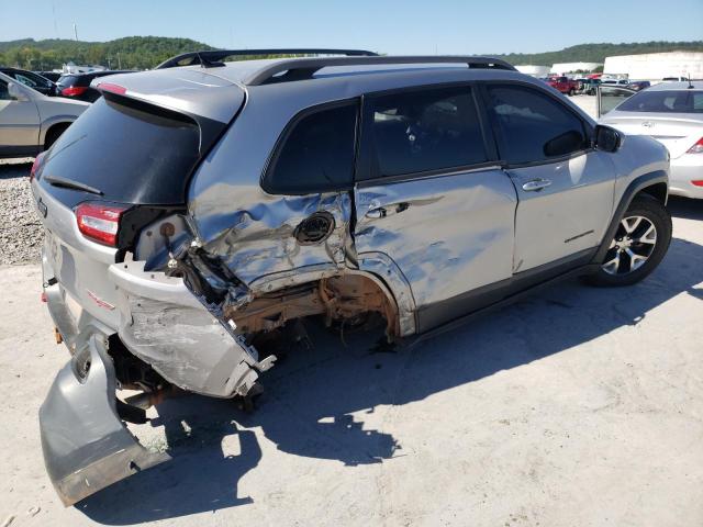 1C4PJMBSXFW726763 - 2015 JEEP CHEROKEE TRAILHAWK ვერცხლისფერი ფოტო 3