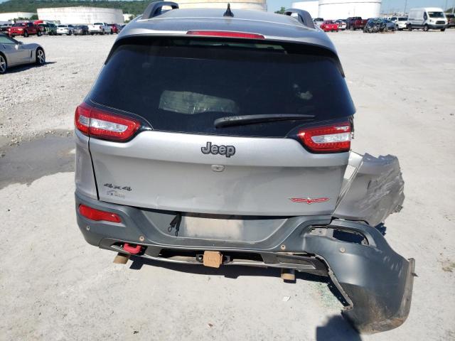 1C4PJMBSXFW726763 - 2015 JEEP CHEROKEE TRAILHAWK ვერცხლისფერი ფოტო 6