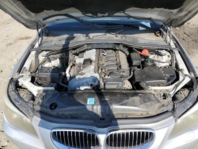 WBANF33567CS38728 - 2007 BMW 525 XI SILVER photo 11