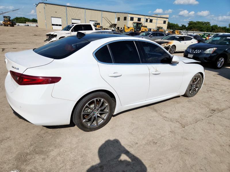 ZARFAMAN3K7616431 - 2019 ALFA ROMEO GIULIA WHITE photo 3
