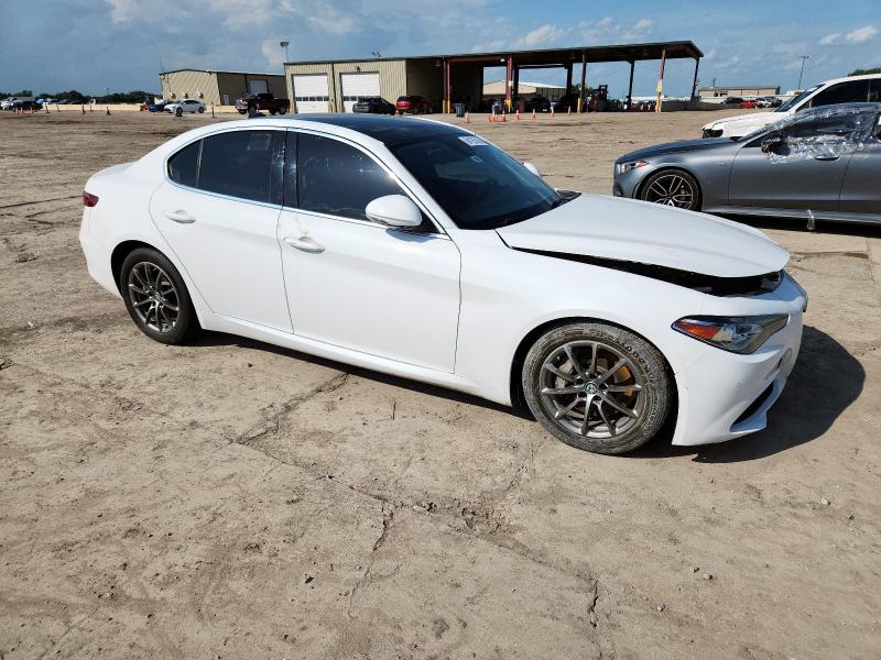 ZARFAMAN3K7616431 - 2019 ALFA ROMEO GIULIA WHITE photo 4