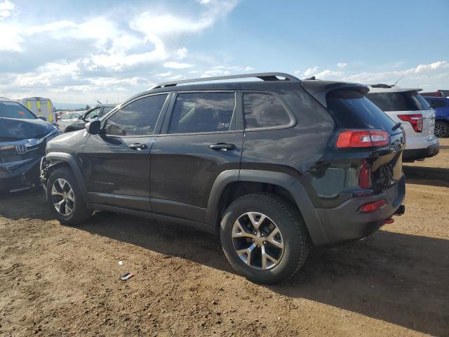 1C4PJMBS2EW215627 - 2014 JEEP CHEROKEE TRAILHAWK BLACK photo 2