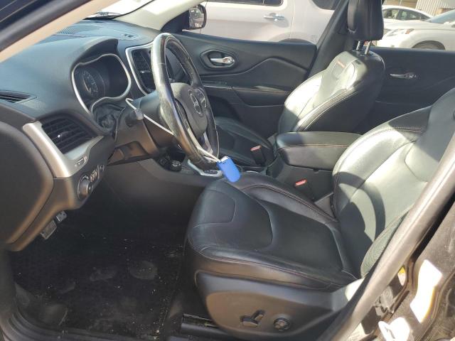 1C4PJMBS2EW215627 - 2014 JEEP CHEROKEE TRAILHAWK BLACK photo 7