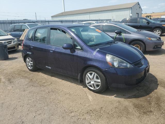 JHMGD38438S811740 - 2008 HONDA FIT BLUE photo 4