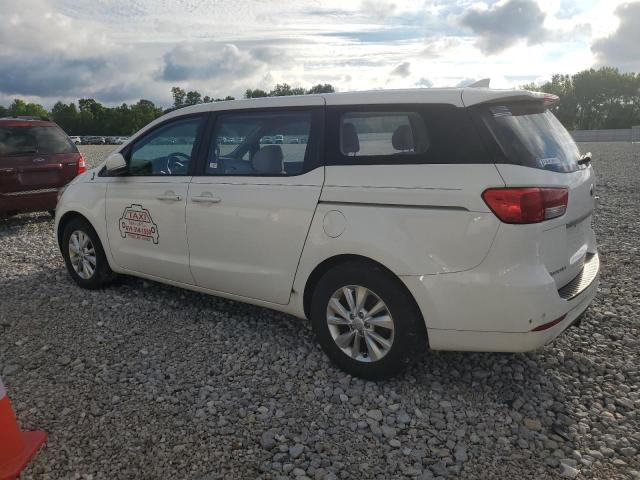 KNDMA5C13F6015629 - 2015 KIA SEDONA L WHITE photo 2