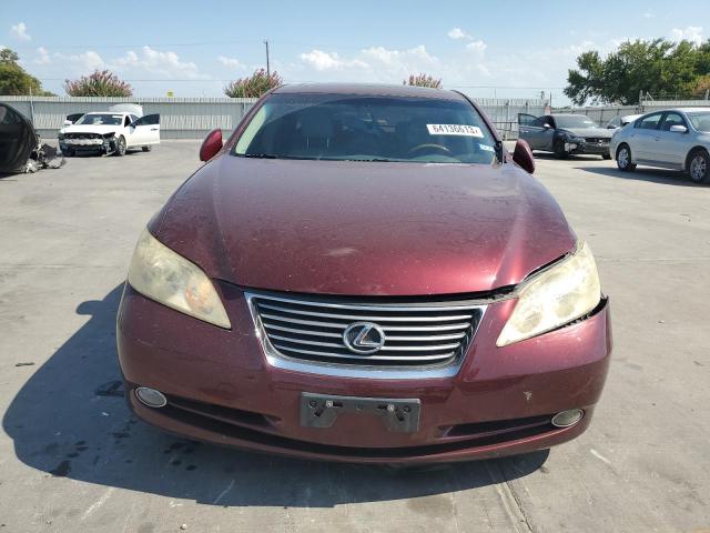 JTHBJ46G172119626 - 2007 LEXUS ES 350 BURGUNDY photo 5