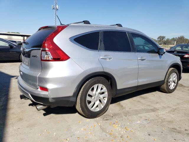 2HKRM4H75FH650510 - 2015 HONDA CR-V EXL SILVER photo 3