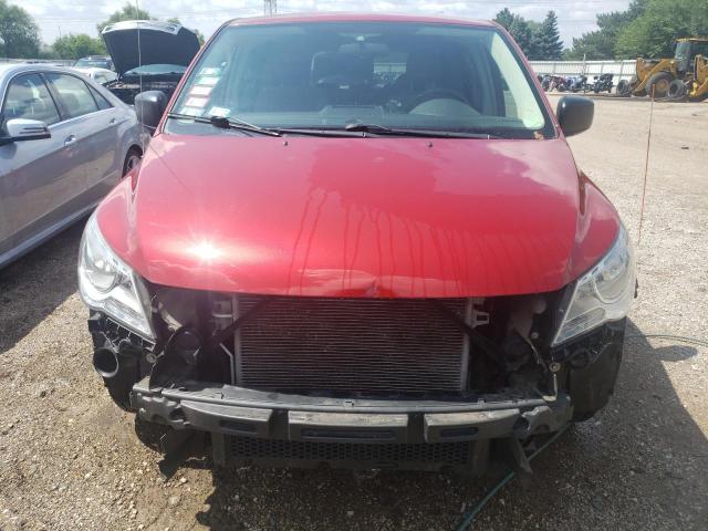 2V8HW44179R542957 - 2009 VOLKSWAGEN ROUTAN S წითელი ფოტო 5