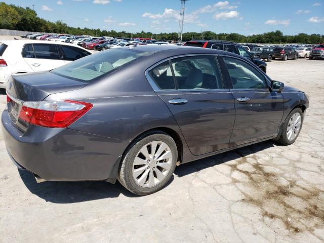 1HGCR2F82DA063310 - 2013 HONDA ACCORD EXL GRAY photo 3