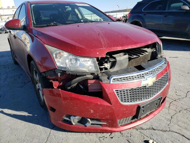 1G1PC5SB2D7107803 - 2013 CHEVROLET CRUZE LT MAROON photo 9