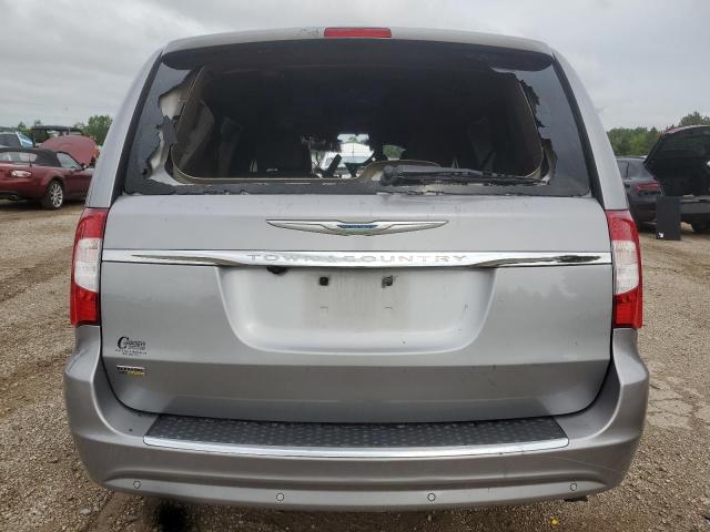 2C4RC1CG5DR585098 - 2013 CHRYSLER TOWN & COU TOURING L SILVER photo 6