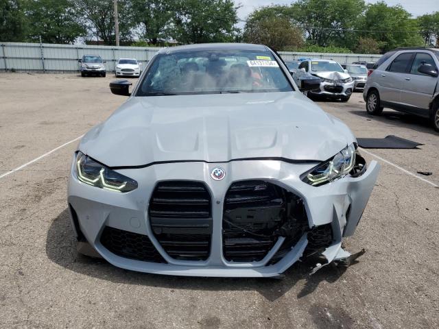 WBS43AY04PFN92506 - 2023 BMW M3 COMPETITION ნაცრისფერი ფოტო 5