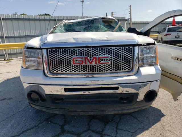 3GTP2VE34BG213332 - 2011 GMC SIERRA K1500 SLE WHITE photo 5