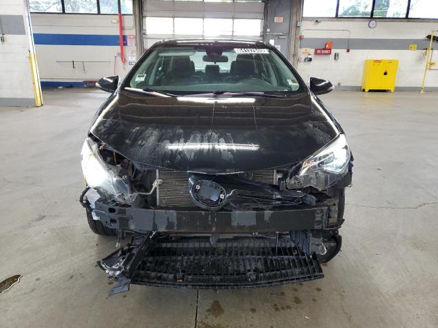 2T1BURHE0KC165072 - 2019 TOYOTA COROLLA L BLACK photo 5