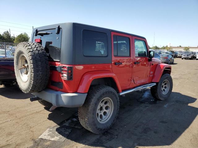 1J4GA39138L550693 - 2008 JEEP WRANGLER U X RED photo 3