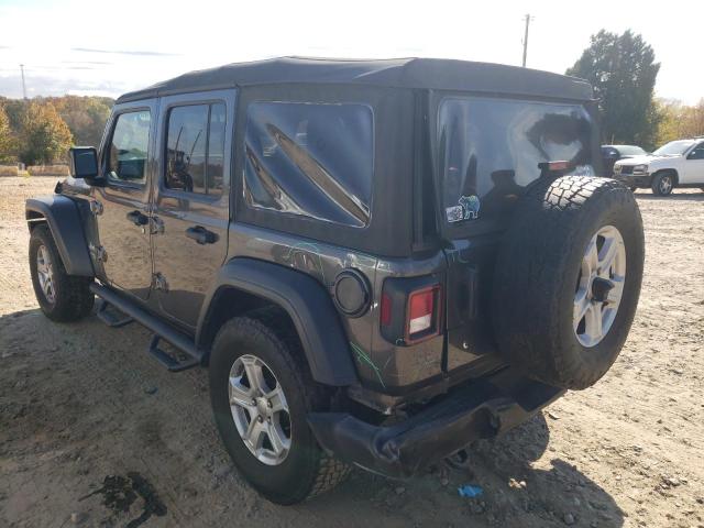 1C4HJXDGXJW167982 - 2018 JEEP WRANGLER U SPORT Grau Foto 3