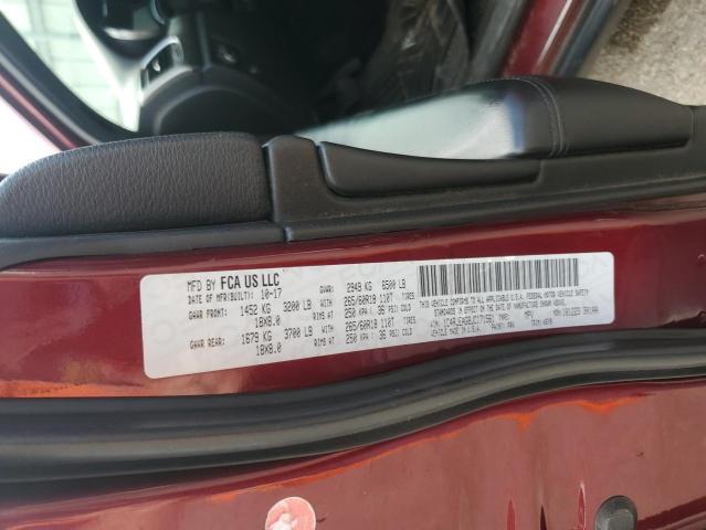 1C4RJEAG8JC171561 - 2018 JEEP GRAND CHEROKEE LAREDO RED photo 14