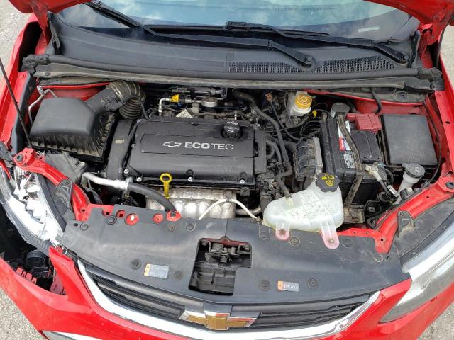 1G1JB5SH1H4164014 - 2017 CHEVROLET SONIC LS Qırmızı foto 11