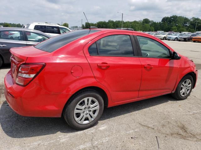 1G1JB5SH1H4164014 - 2017 CHEVROLET SONIC LS Qırmızı foto 3