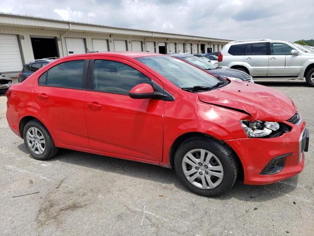 1G1JB5SH1H4164014 - 2017 CHEVROLET SONIC LS Qırmızı foto 4