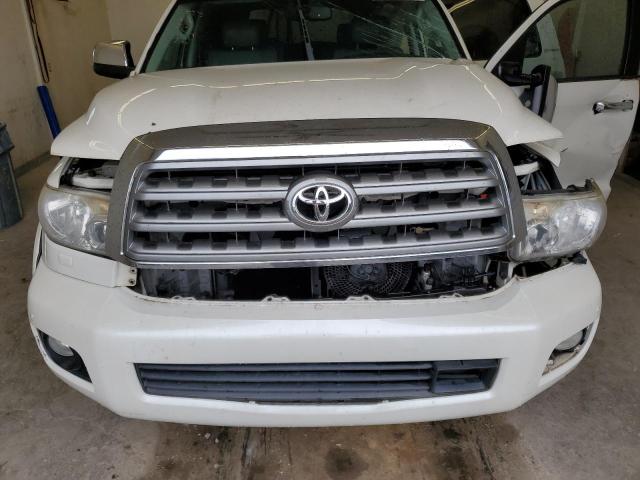 5TDYY5G16AS030125 - 2010 TOYOTA SEQUOIA PLATINUM WHITE photo 12