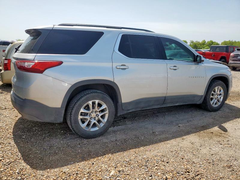 1GNERGKW3KJ219416 - 2019 CHEVROLET TRAVERSE LT Gümüş fotoğraf 3