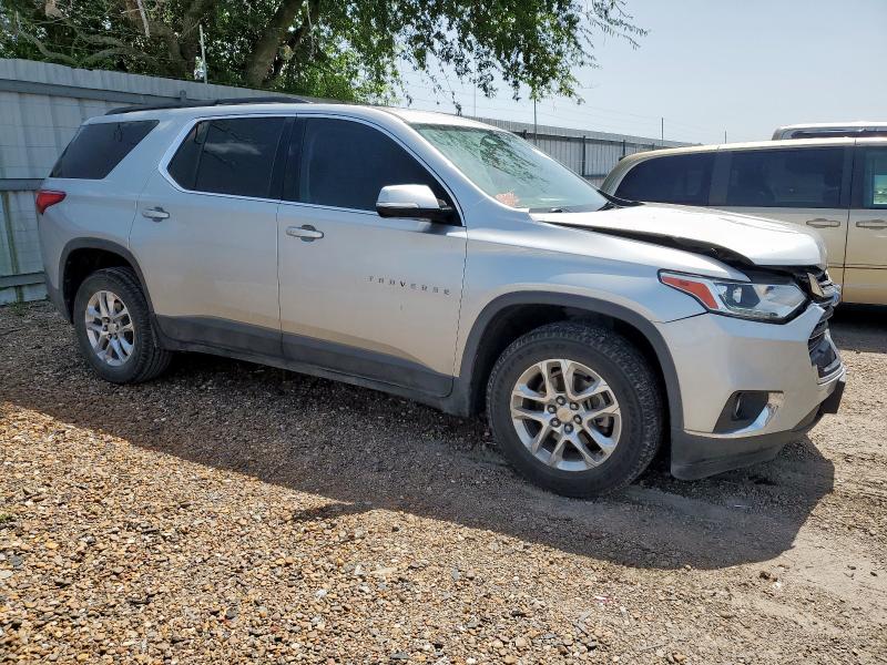 1GNERGKW3KJ219416 - 2019 CHEVROLET TRAVERSE LT Gümüş fotoğraf 4