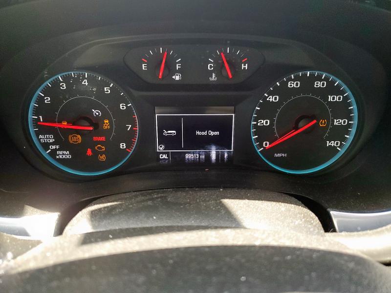 1GNERGKW3KJ219416 - 2019 CHEVROLET TRAVERSE LT Gümüş fotoğraf 9