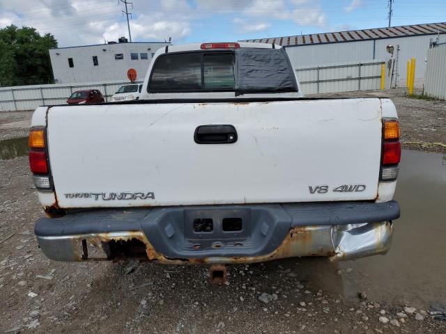 5TBBT4415YS096252 - 2000 TOYOTA TUNDRA ACCESS CAB WHITE photo 6