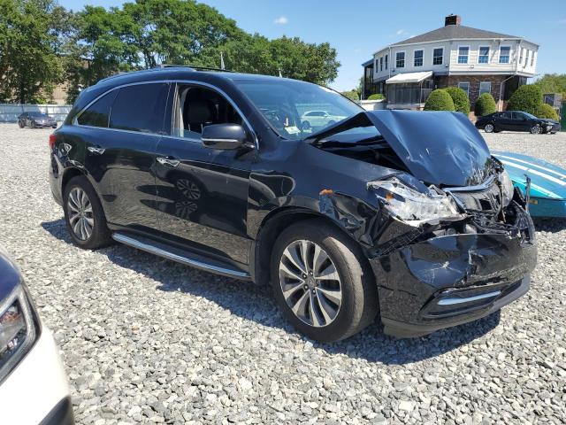 5FRYD4H49EB047315 - 2014 ACURA MDX TECHNOLOGY Negro foto 4