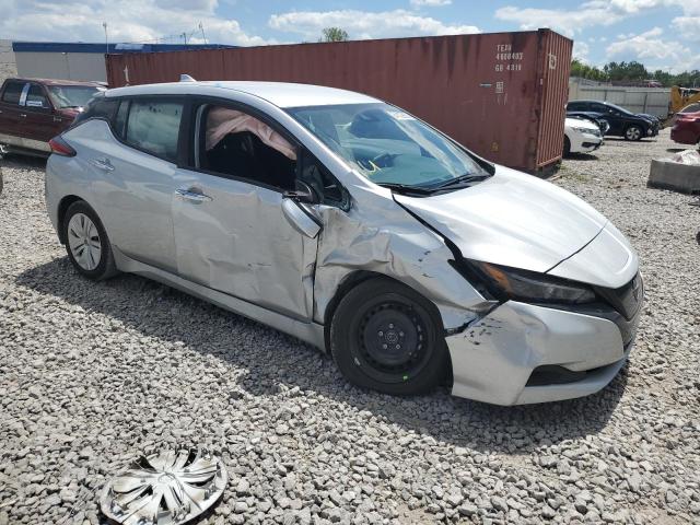 1N4AZ1BV4PC555430 - 2023 NISSAN LEAF S SILVER photo 4