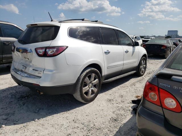 1GNKRJKDXGJ125944 - 2016 CHEVROLET TRAVERSE LTZ WHITE photo 3