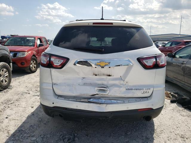 1GNKRJKDXGJ125944 - 2016 CHEVROLET TRAVERSE LTZ WHITE photo 6