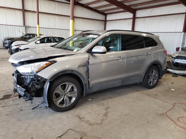 KM8SMDHF8GU136369 - 2016 HYUNDAI SANTA FE SE SILVER photo 1